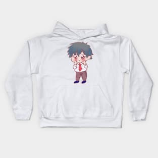 cute boy #001 Kids Hoodie